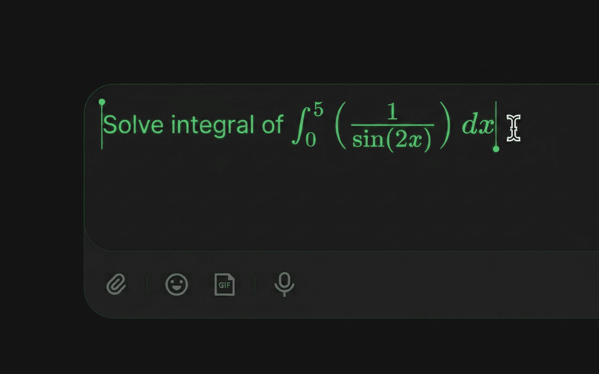Type math like you think