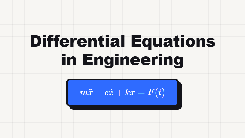 What Is a Differential Equation and How Is It Used in Engineering?