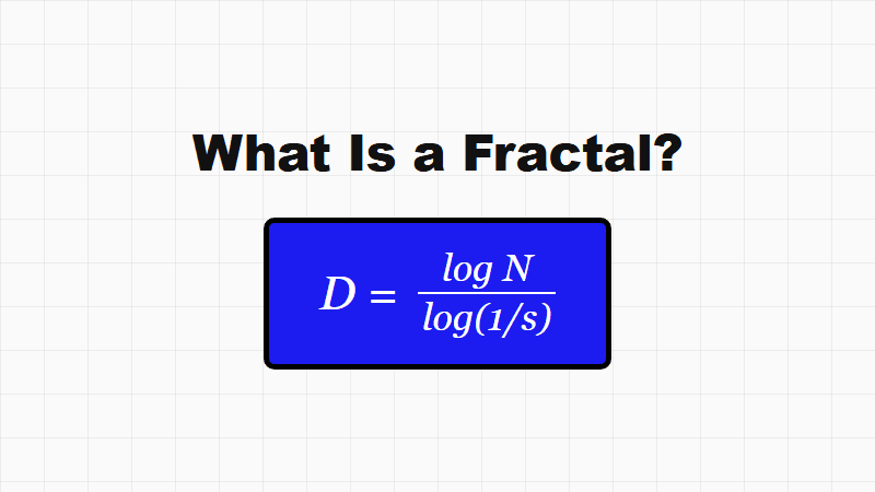 What Is a Fractal? The Math Behind Infinite Complexity