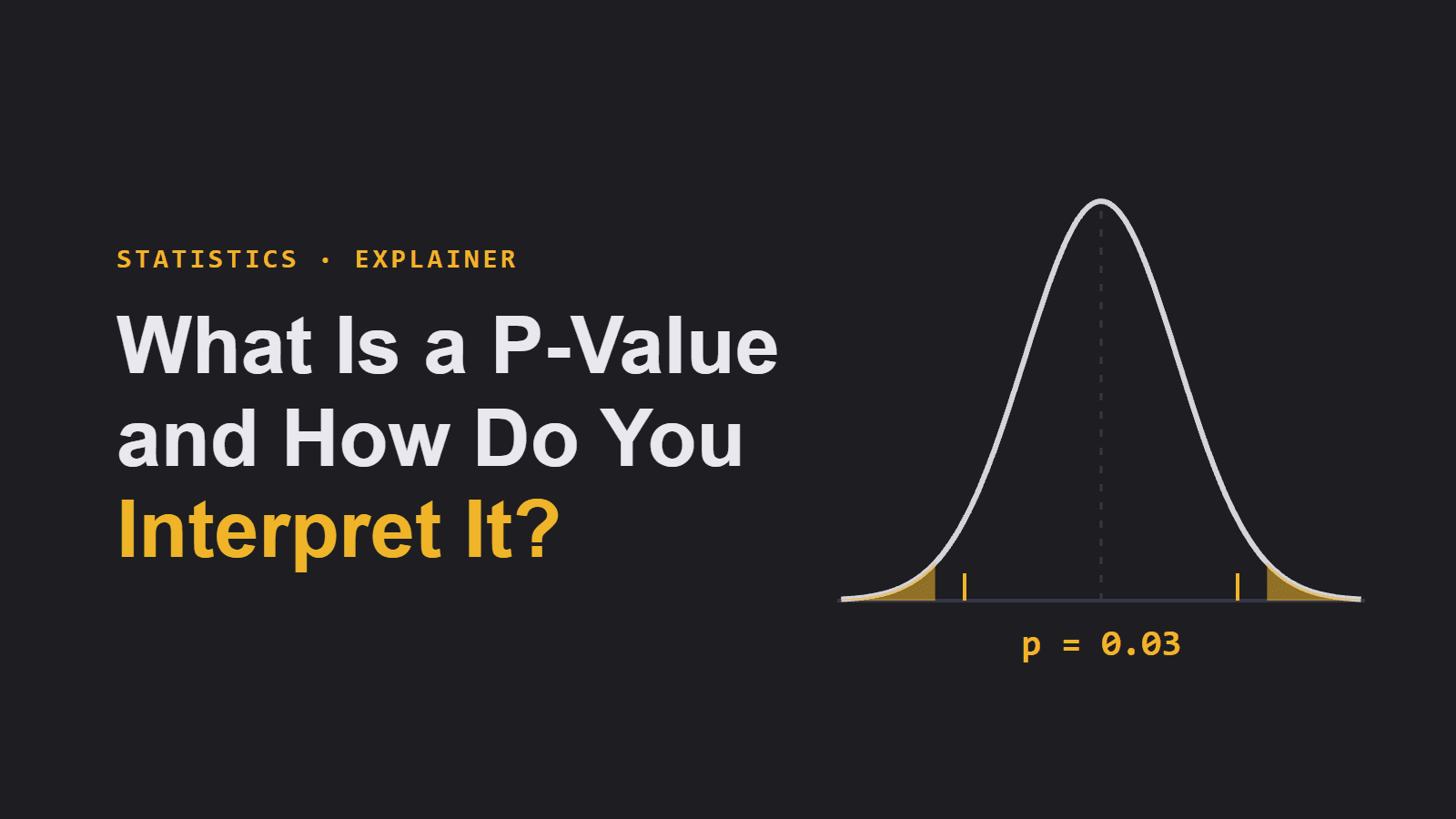 What Is a P-Value and How Do You Interpret It?
